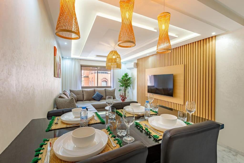 Appartement Charm Dans Le Triangle Tourisme De Marrakech ! *