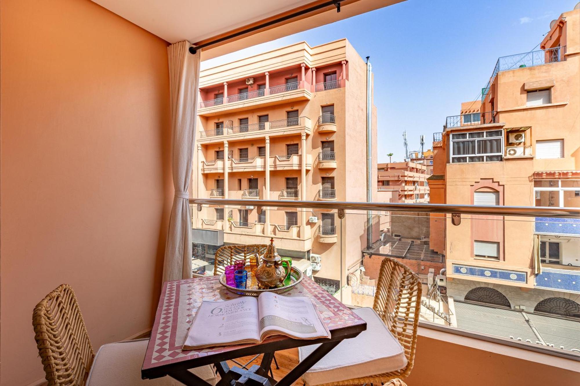 Appartement Charm Dans Le Triangle Tourisme De Marrakech ! *