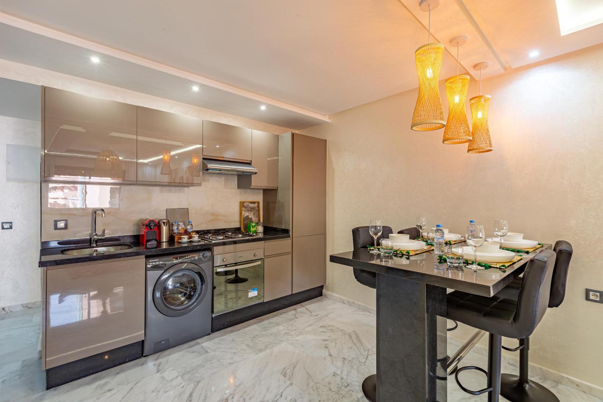 Appartement Charm Dans Le Triangle Tourisme De Marrakech ! Marrakesh